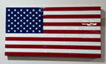 "Stars & Stripes Classic" Handcrafted American Wood Flag